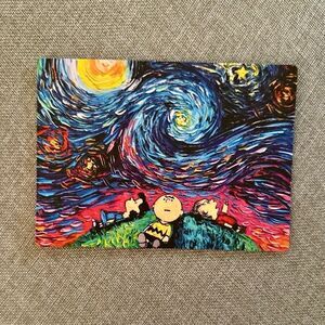 Van Gogh Charlie Brown Magnet
